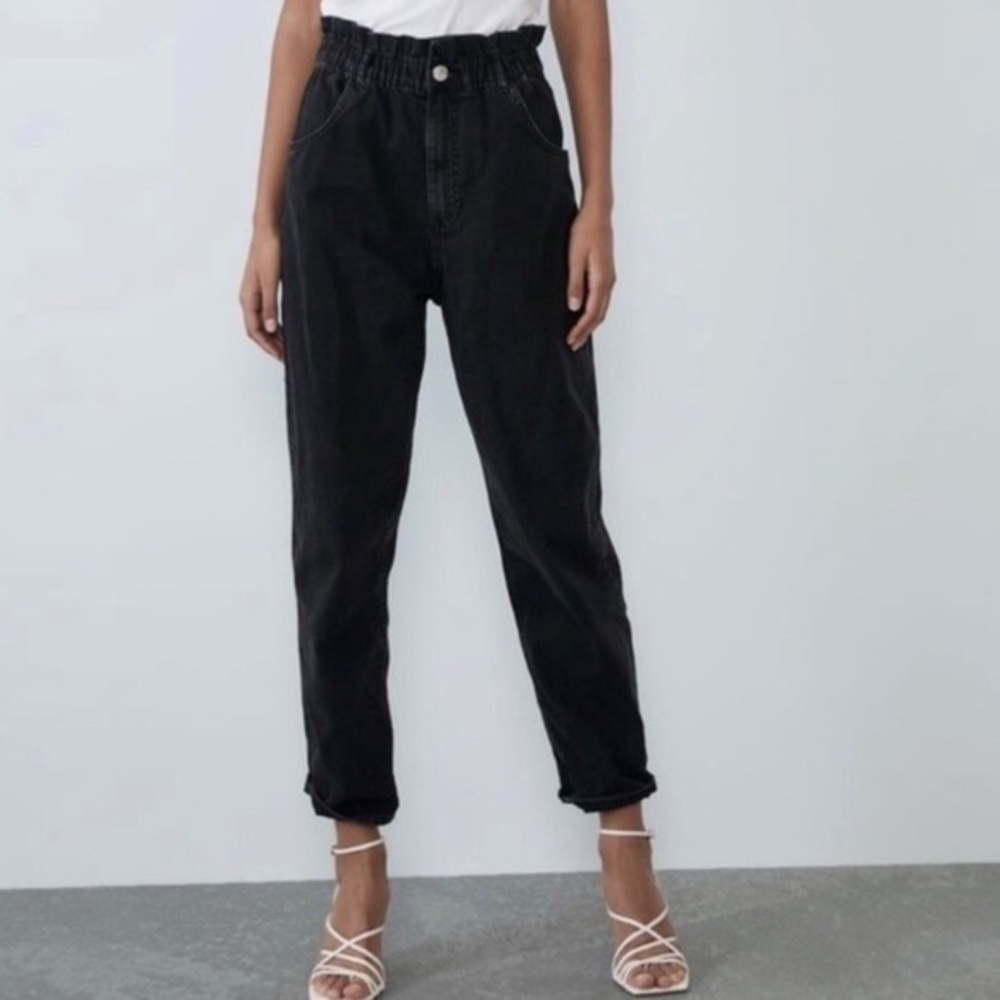 Zara Paper Bag Jeans